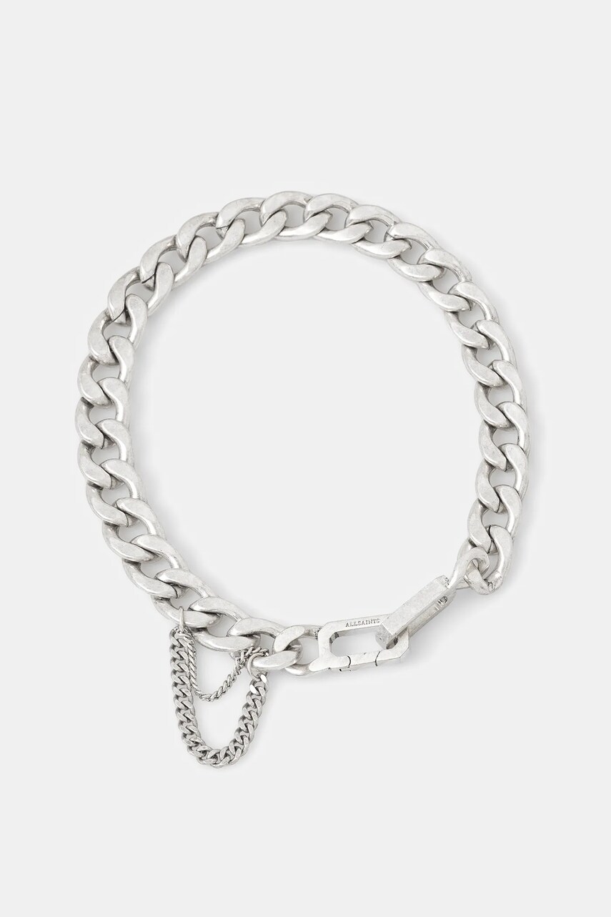 AllSaints colier 37514555SLV041