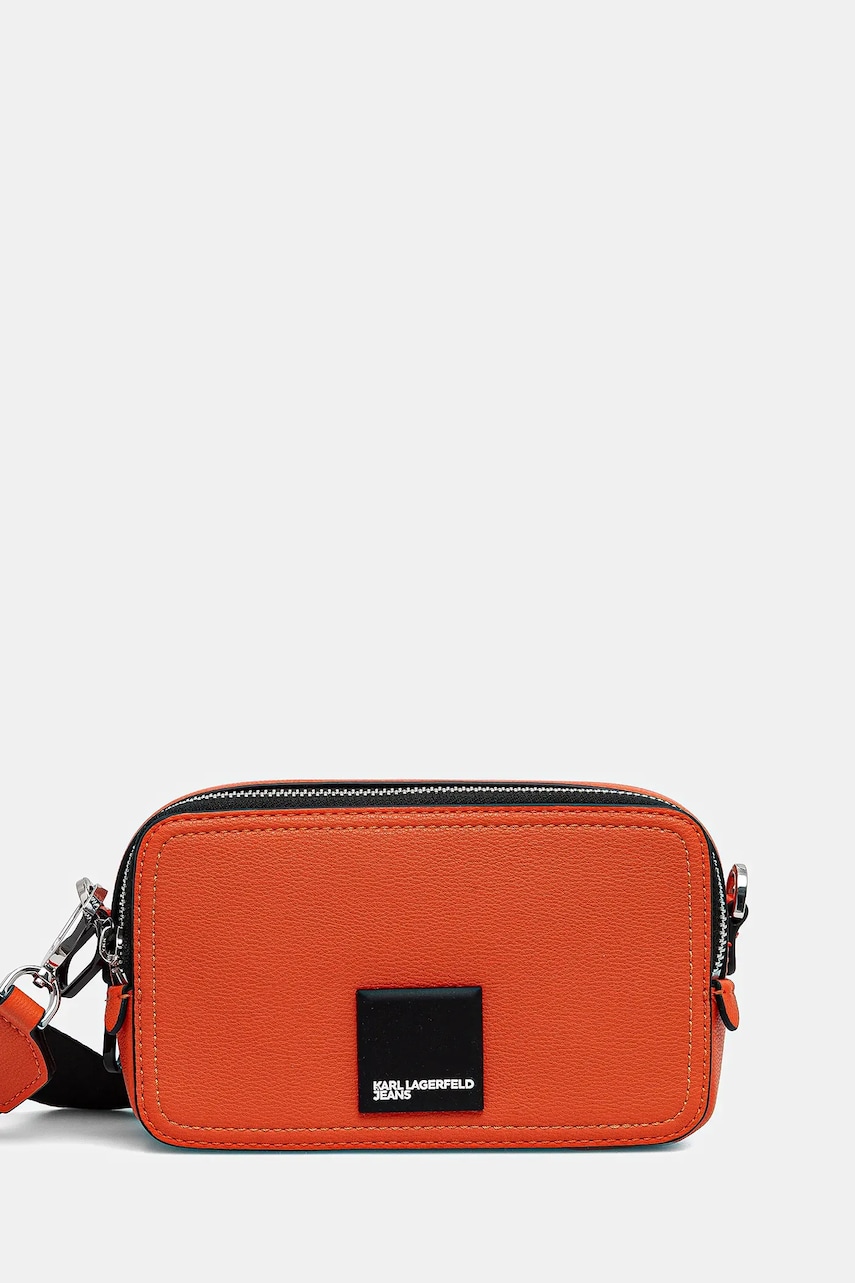 Karl Lagerfeld Jeans carcasa de telefon culoarea portocaliu, A2W30256