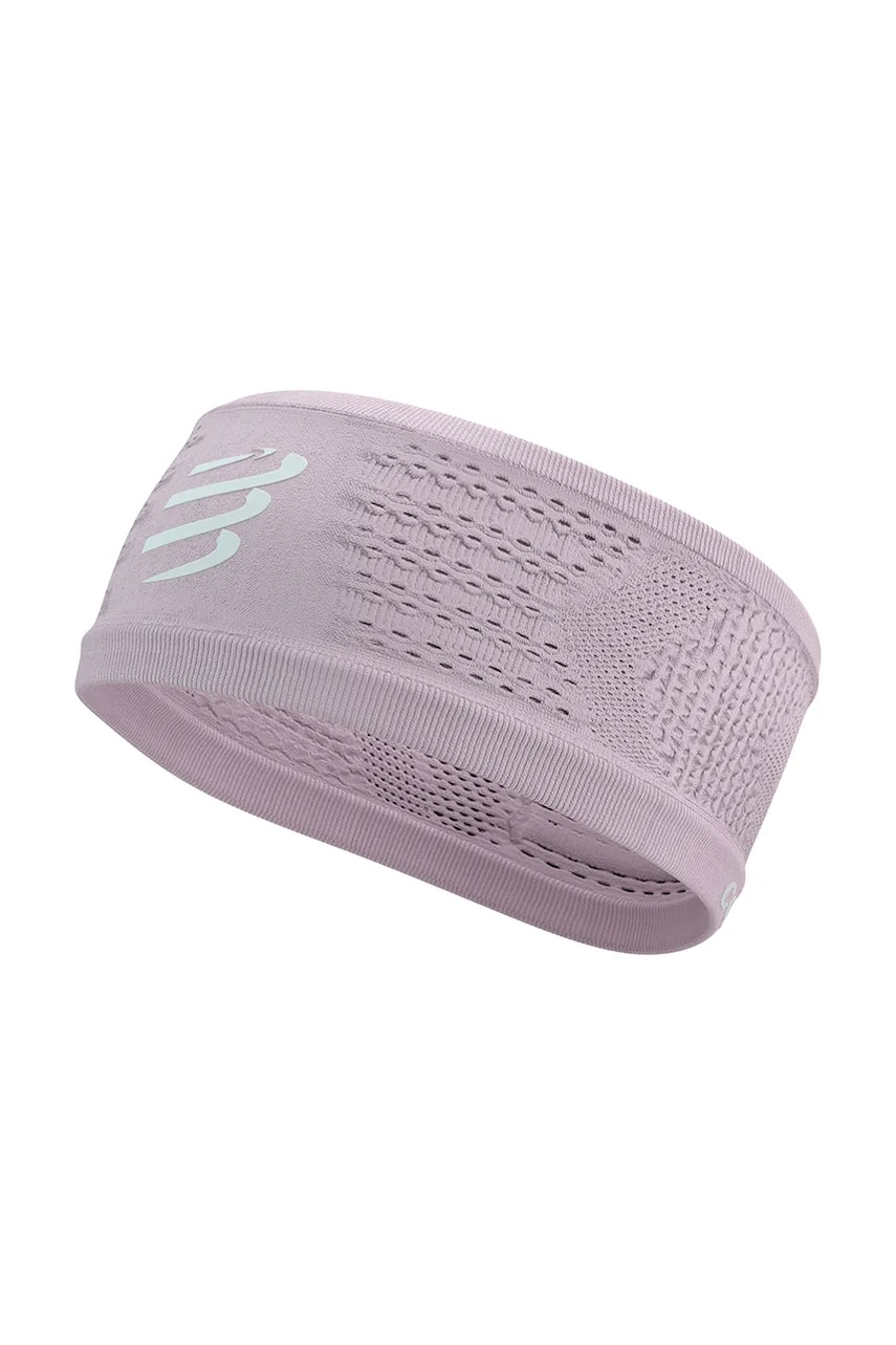 Compressport bentiță pentru cap On/Off culoarea roz, XBNU390