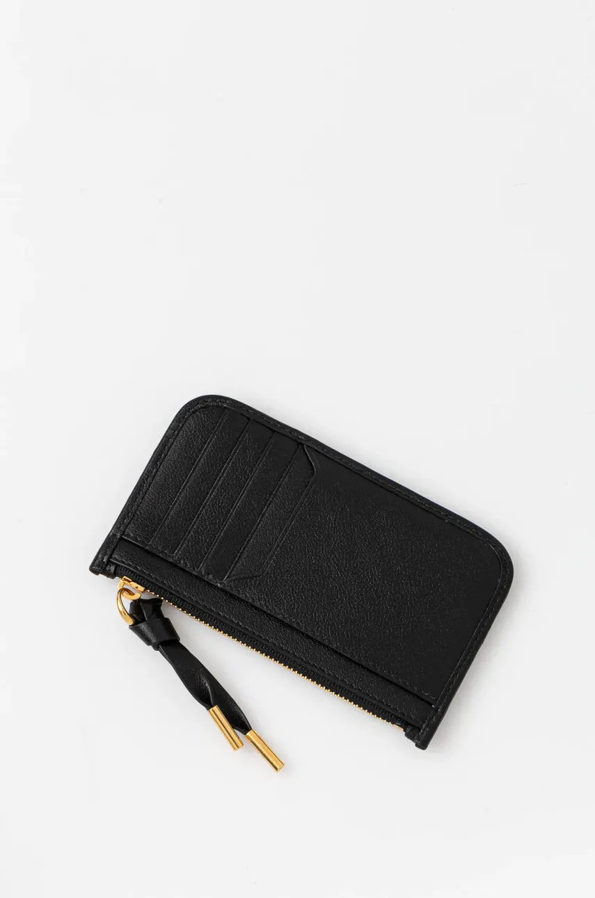 Кожаный кошелек Bally женский цвет чёрный WLB01C Кожаный кошелек Bally женский цвет чёрный WLB01C