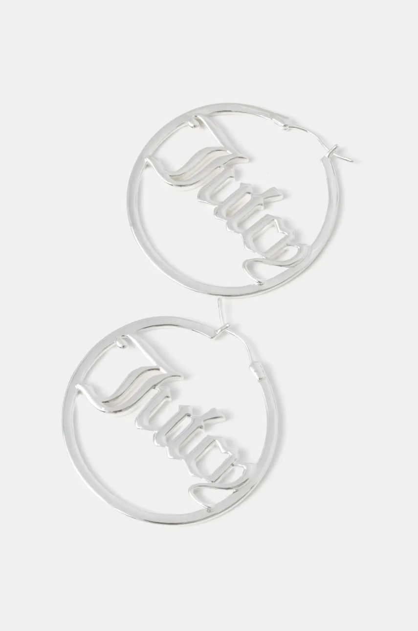 Juicy Couture cercei JUICY LARGE HOOP EARRINGS JCJHE124010