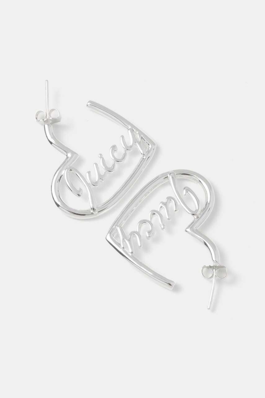 Levně Náušnice Juicy Couture JUICY HEART LARGE HOOP EARRINGS JCJHE124011