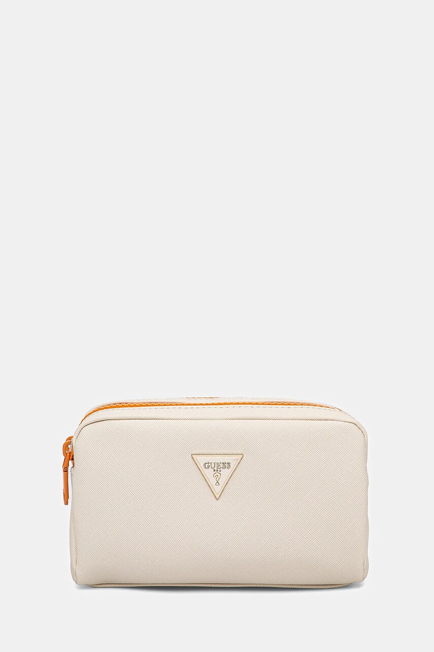 Levně Kosmetická taška Guess béžová barva, PW7527 P5273