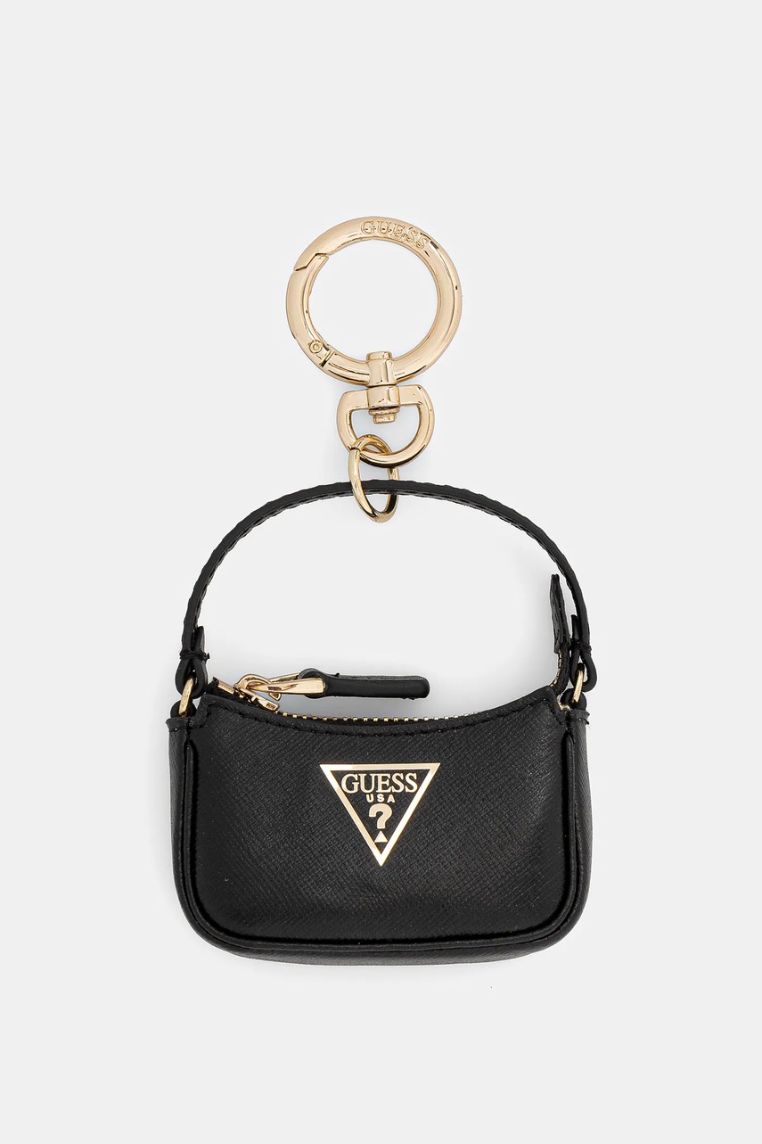 

Кожен ключодържател Guess MIRIAM RW1774 P5201, Черен