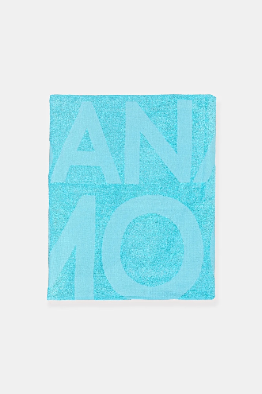 Хлопковое полотенце Banana Moon Towely цвет бирюзовый POPSY.TOWELY Хлопковое полотенце Banana Moon Towely цвет бирюзовый POPSY.TOWELY