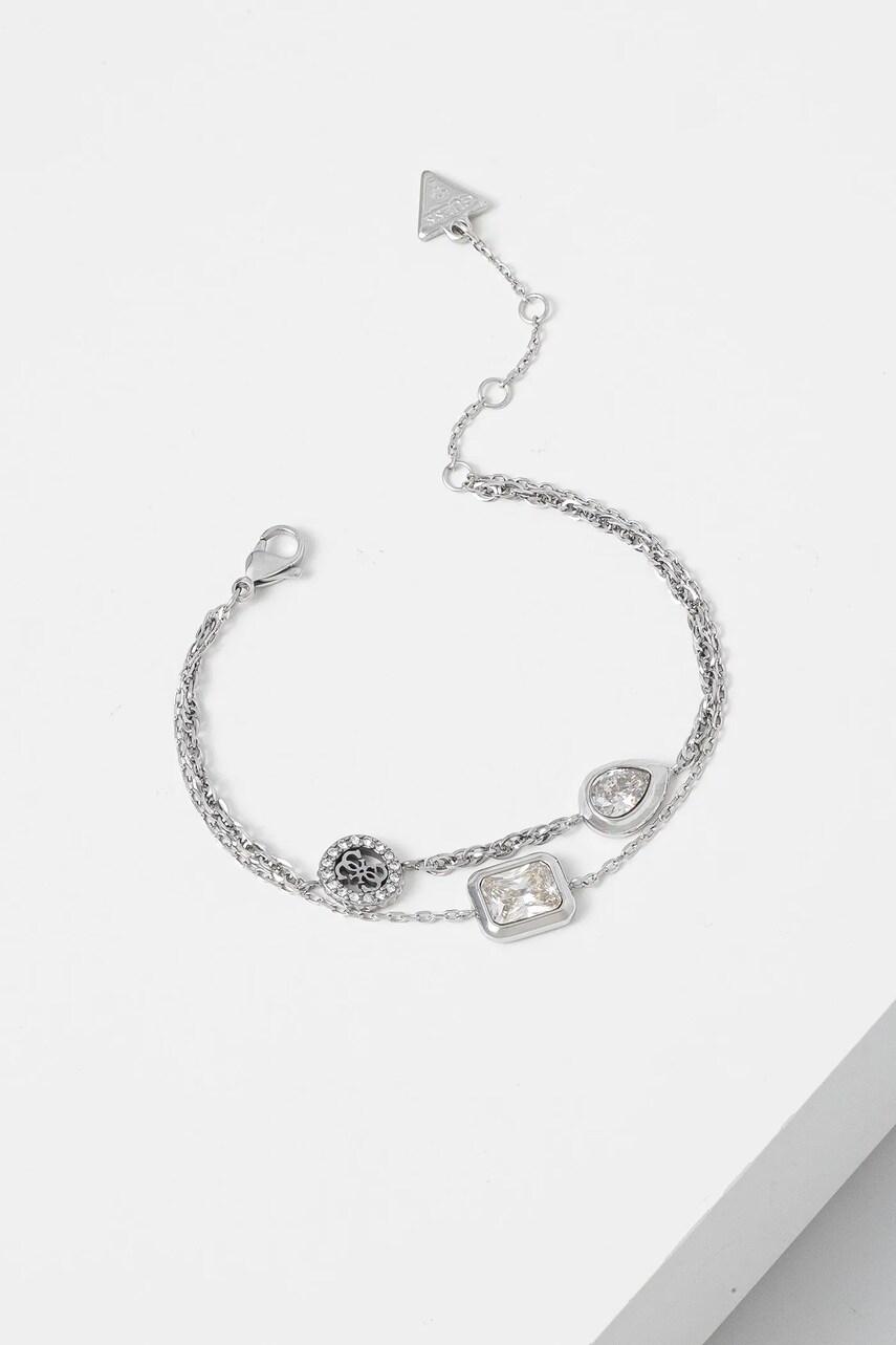 Levně Náramek Guess 4G LIGHT JUBB05 237JW