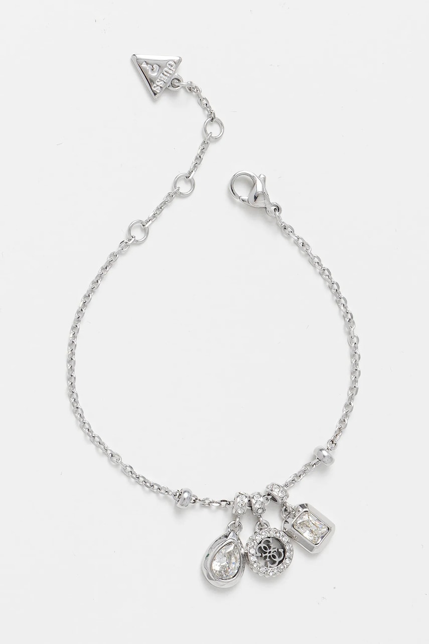 

Гривна Guess 4G LIGHT дамска JUBB05 241JW, Сребърен