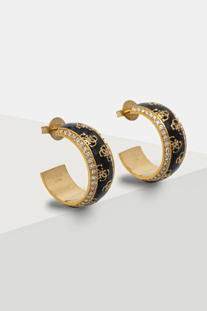 Levně Náušnice Guess 4G LOOP JUBE02 278JW