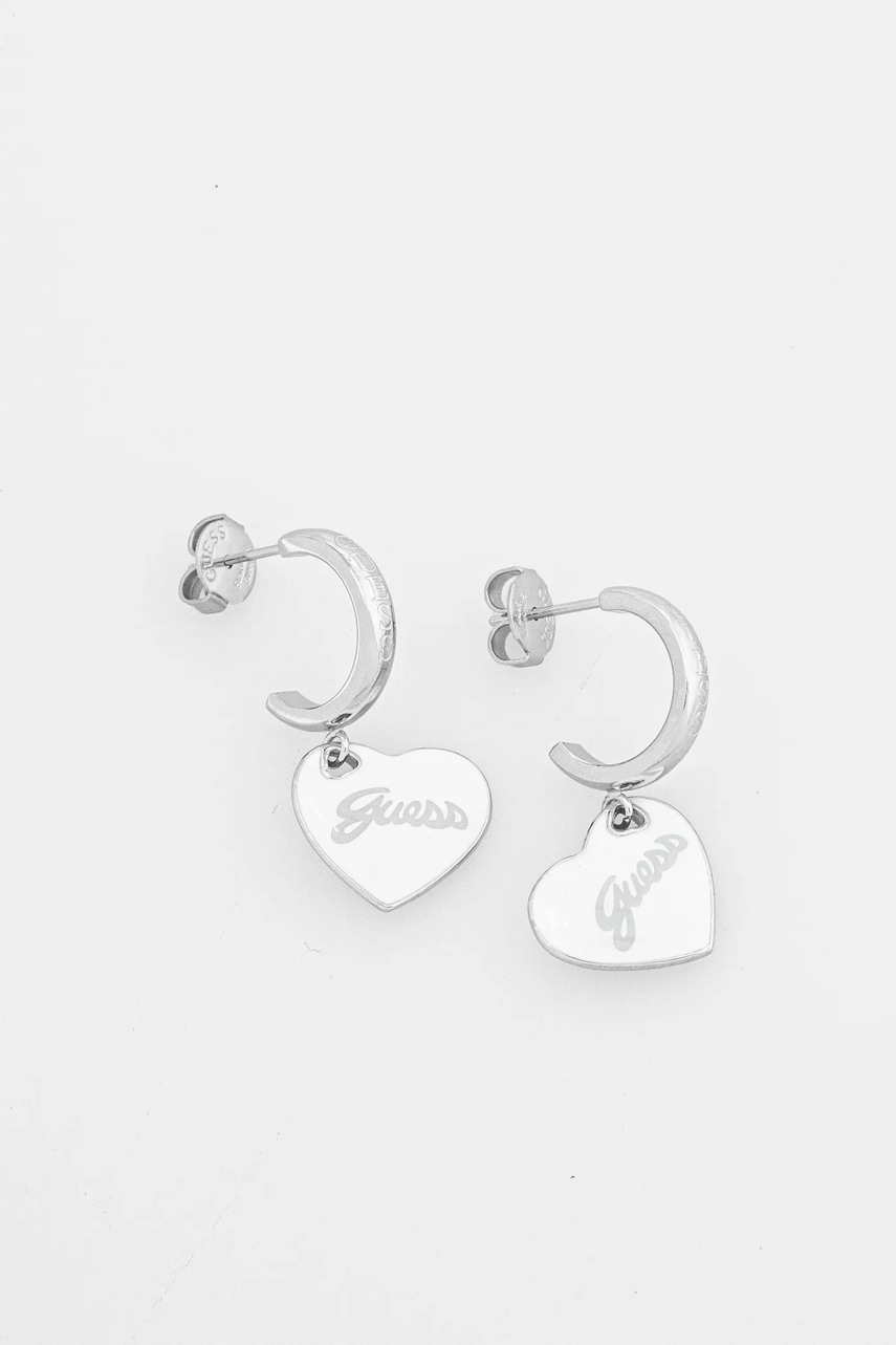 

Обици Guess VINTAGE JUBE05 151JW, Сребърен