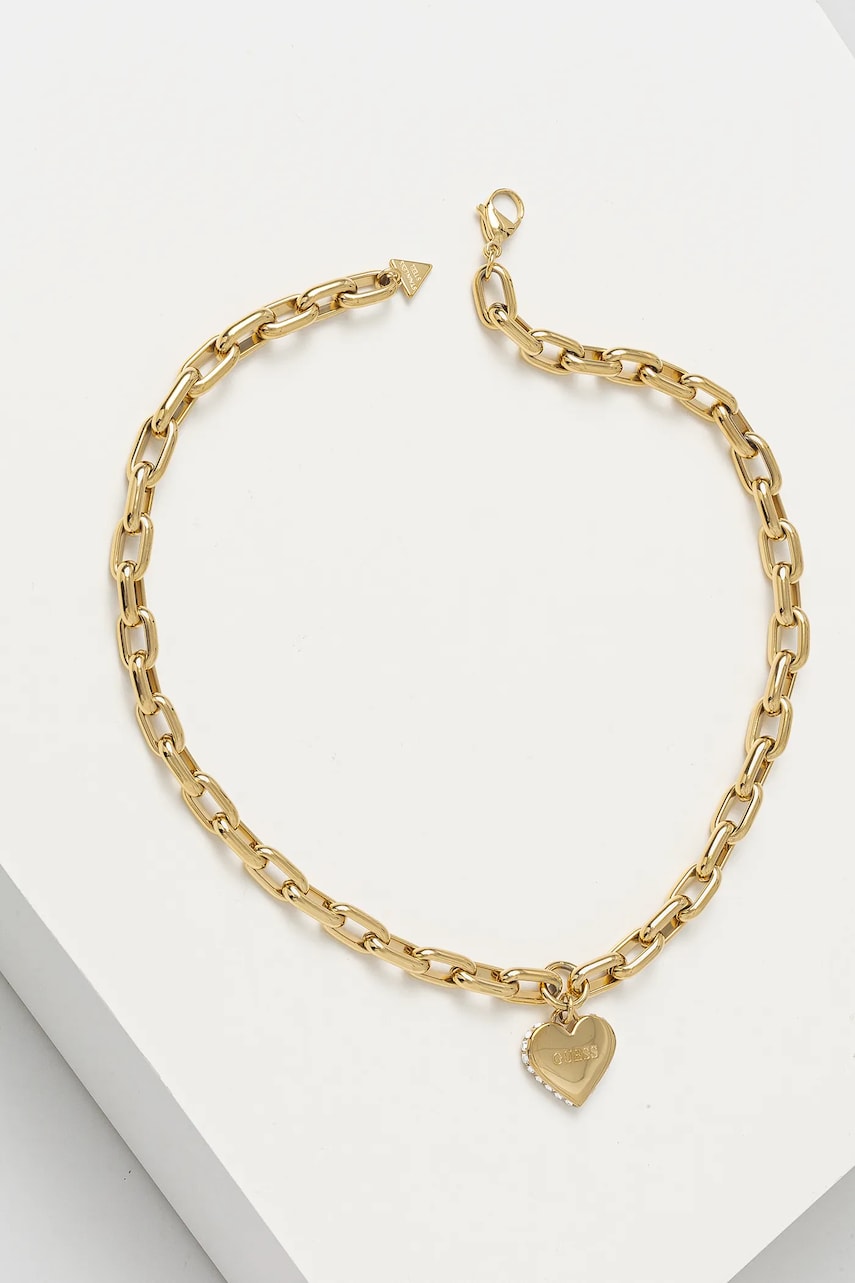 Levně Náhrdelník Guess FALLING IN LOVE JUBN02 233JW