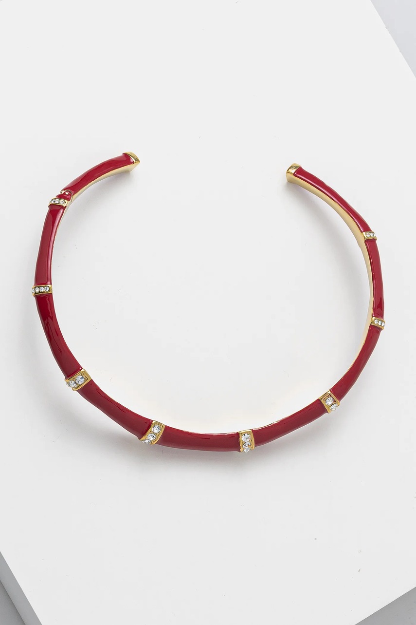 

Колие Guess BAMBOO, Червен