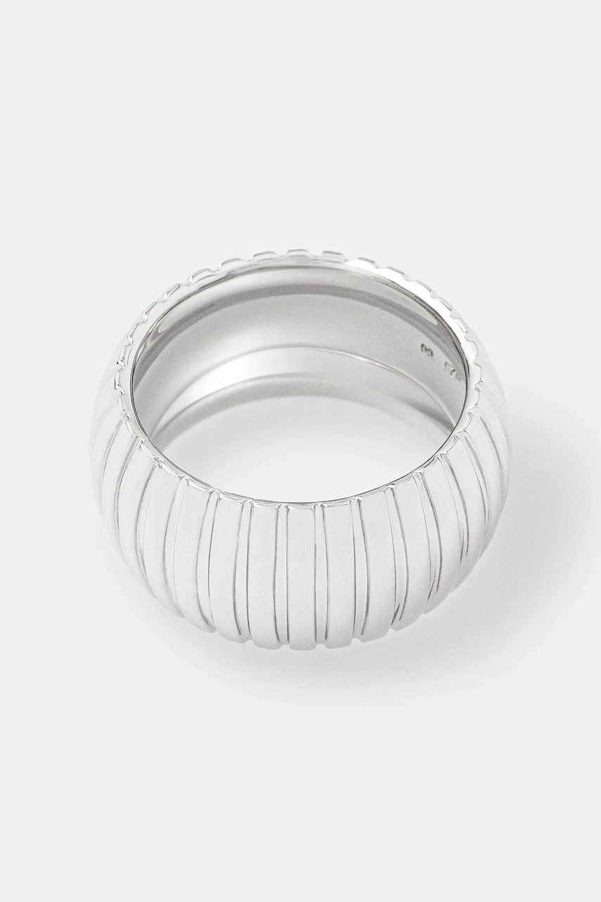 Tom Wood inel de argint Tubogas Ring Medium