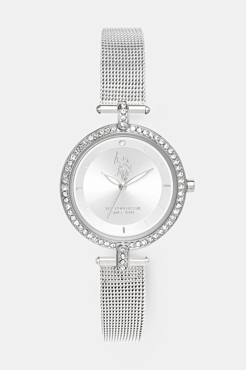 U.S. Polo Assn. ceas NATALIE culoarea argintiu, USP8181ST