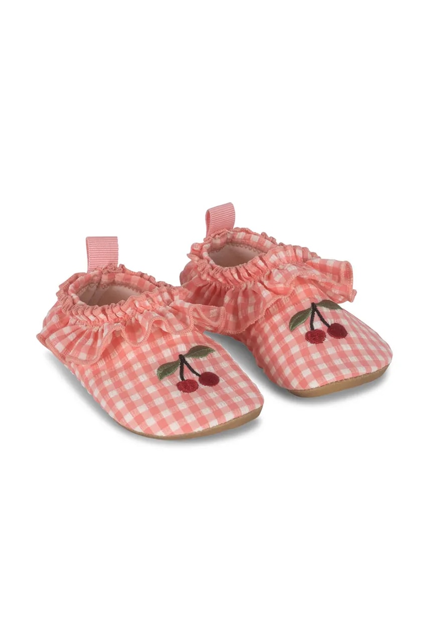 Konges Sløjd pantofi de apă pentru copii SOLINE SWIM SHOES culoarea roz, KS102496