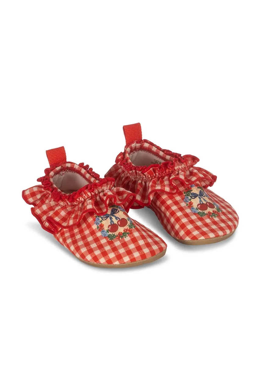 Konges Sløjd pantofi de apă pentru copii SOLINE SWIM SHOES culoarea rosu, KS102496 Konges Sløjd pantofi de apă pentru copii SOLINE SWIM SHOES culoarea rosu, KS102496