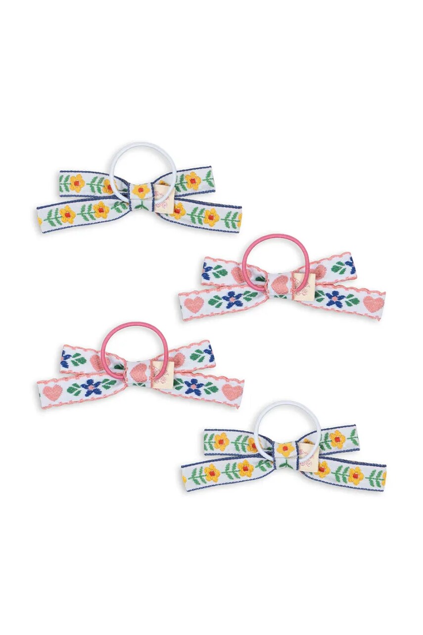 Konges Sløjd gyerek hajgumi  MINI BOW ELASTIC 4 db KS102798 termék 2. képe