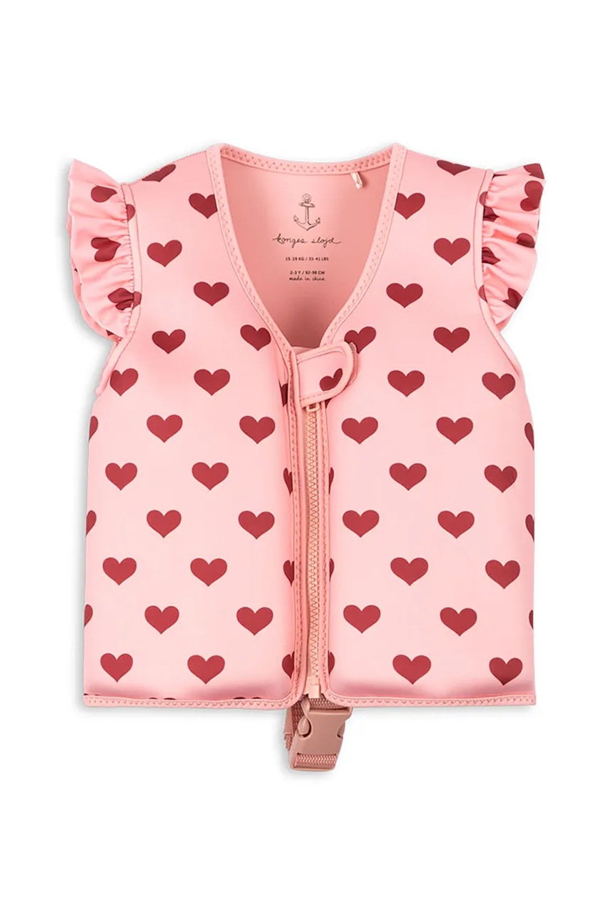 Дитячий жилет для плавання Konges Sløjd AVERY SWIM VEST колір рожевий KS103230