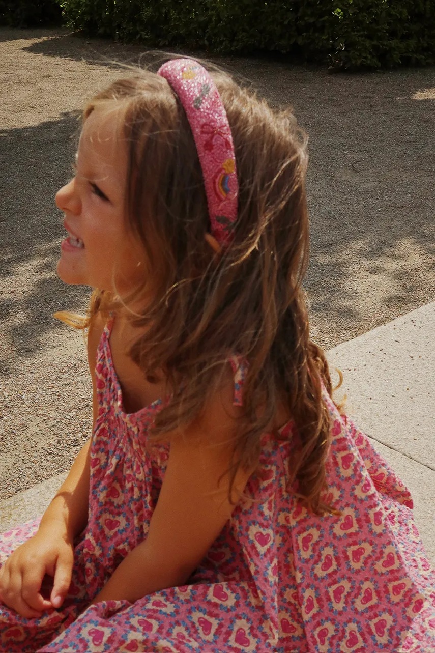 Παιδική κορδέλα μαλλιών Konges Sløjd BEADED HAIRBRACE φωτογραφία