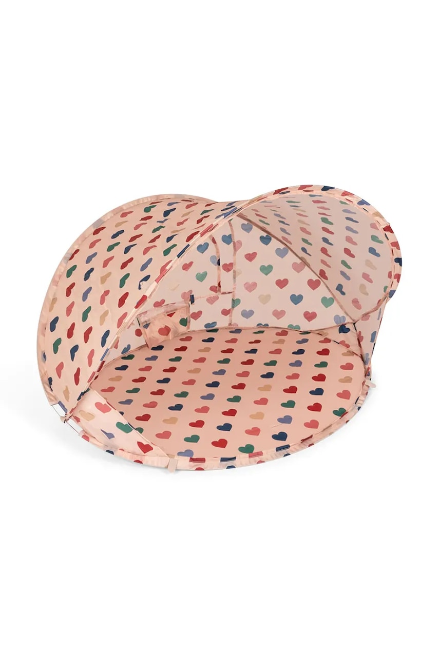 Konges Sløjd cort de plajă MINI BEACH TENT POP UP UV50+ culoare bej KS103084