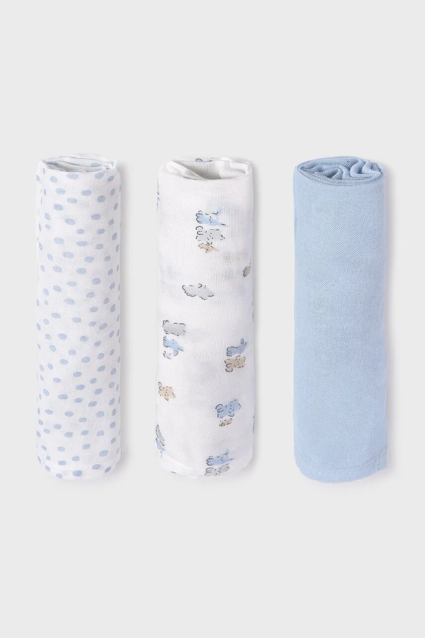 Dětská plenka Mayoral Newborn 3-pack 9872