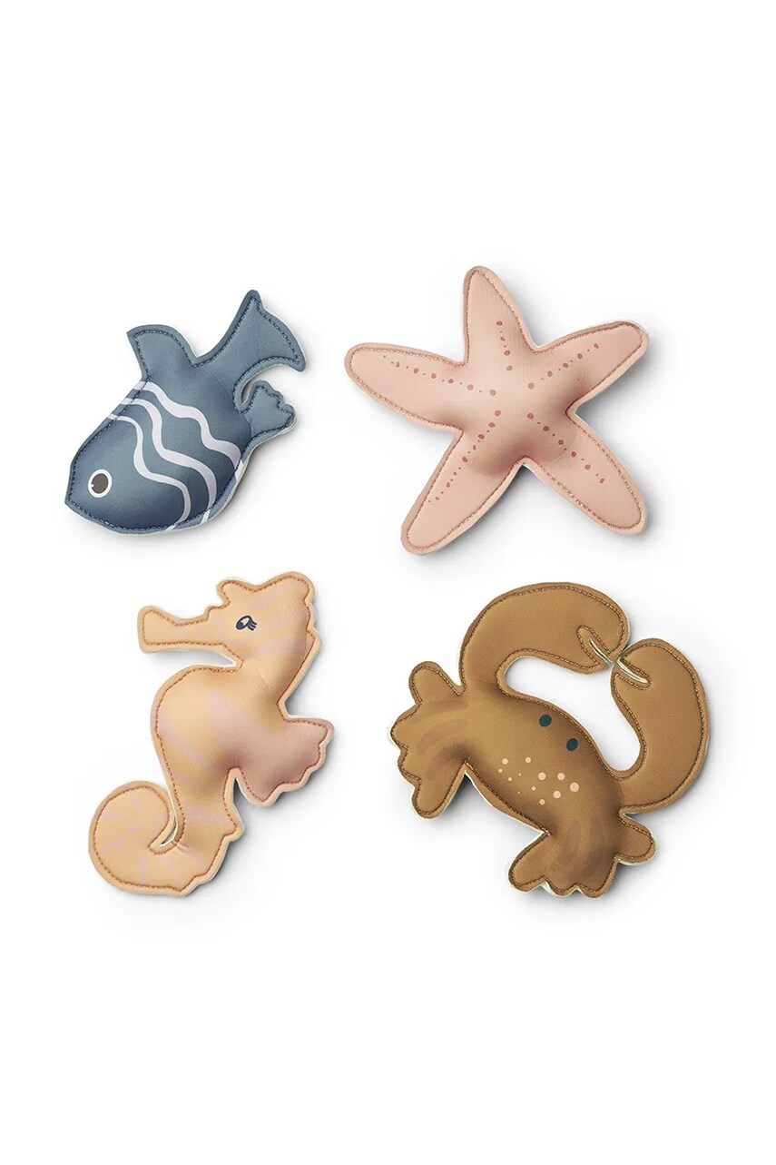 Liewood jucării de baie Dion Sea Creature Diving Toys 4-Pack 4-pack LW19609
