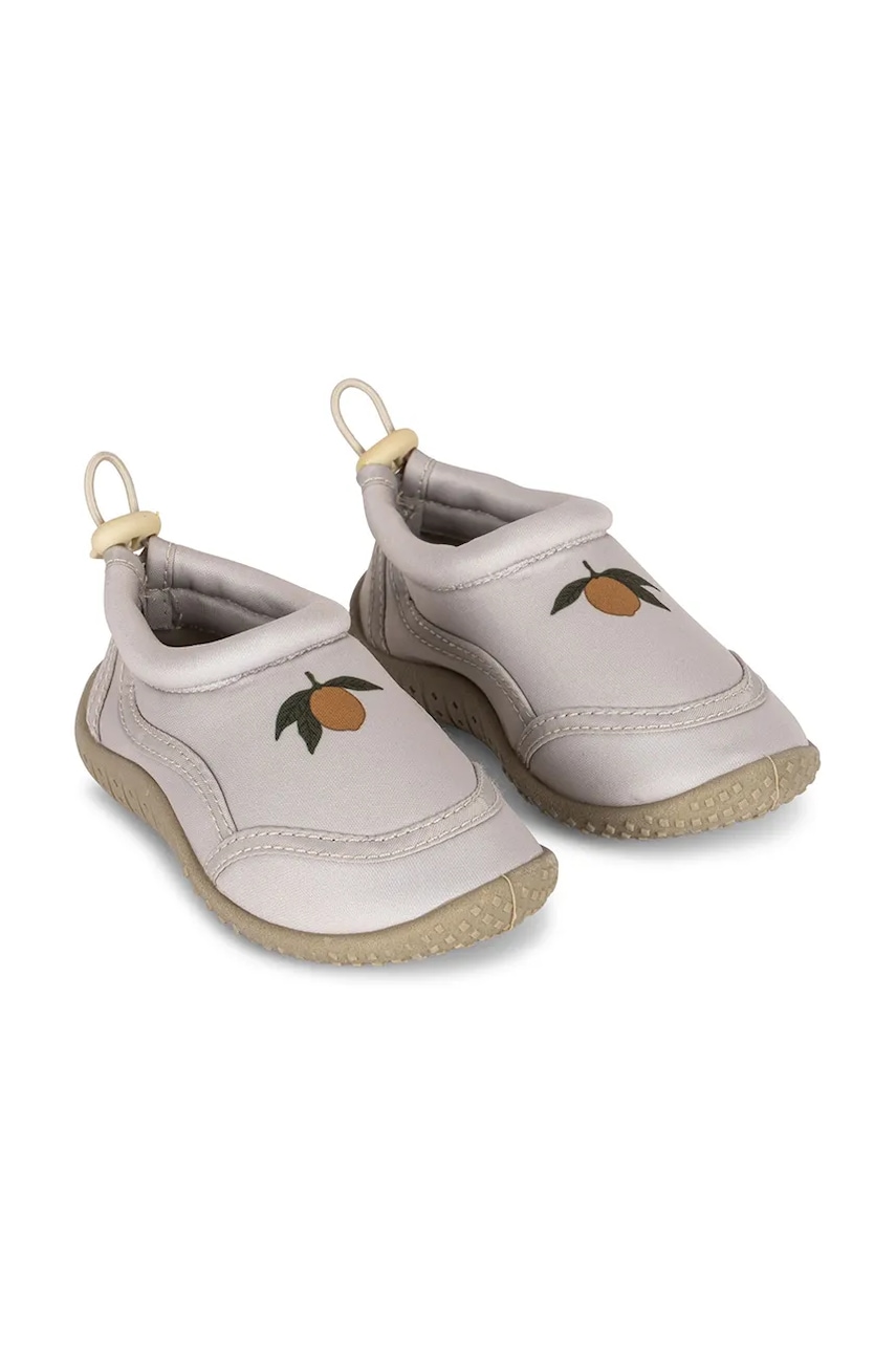 Konges Sløjd pantofi de apă pentru copii SEA SWIM SHOES culoarea gri, KS102715