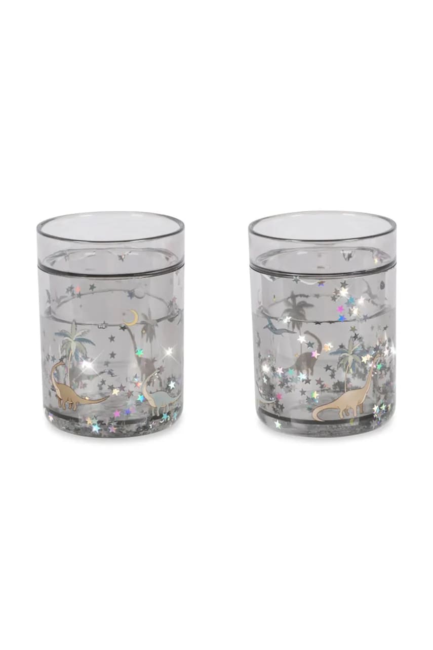 Konges Sløjd cană pentru bebelusi 2 PACK GLITTER CUPS 2-pack KS102642 Konges Sløjd cană pentru bebelusi 2 PACK GLITTER CUPS 2-pack KS102642