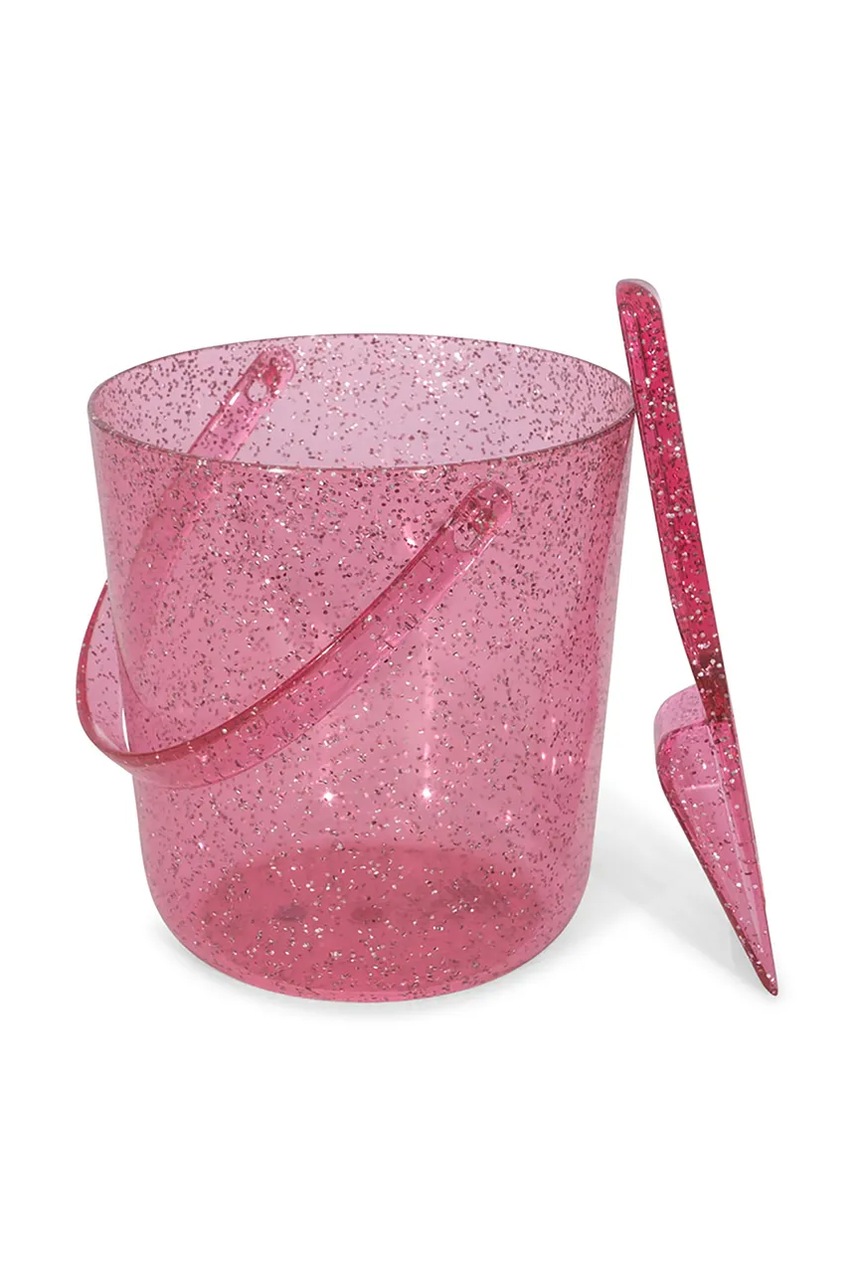 Набор игрушек для песочницы Konges Sløjd BEACH BUCKET AND SHOVEL GLITTER KS102458