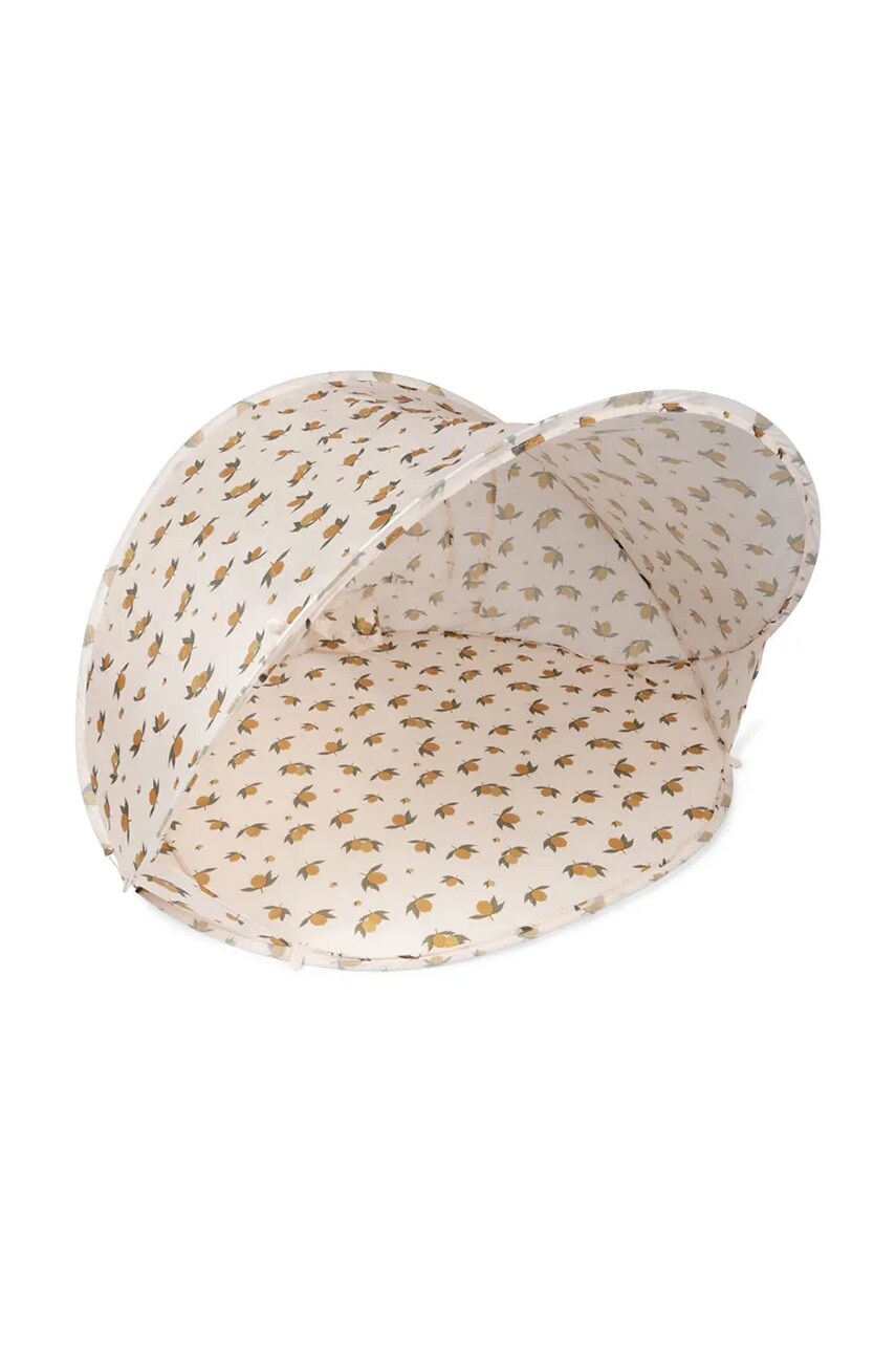 Levně Plážový stan Konges Sløjd BEACH TENT POP UP ANTI UV 50+ béžová barva, KS102518