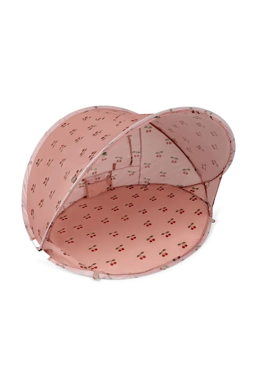 Levně Plážový stan Konges Sløjd MINI BEACH TENT POP UP UV 50+ růžová barva, KS102522