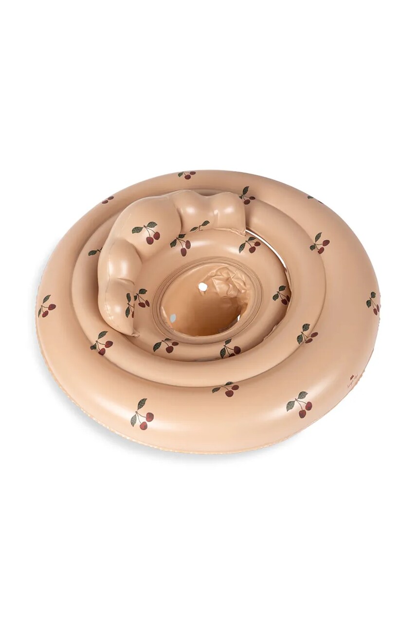 Konges Sløjd colac de înot pentru copii BABY WATER RING culoarea roz, KS102529