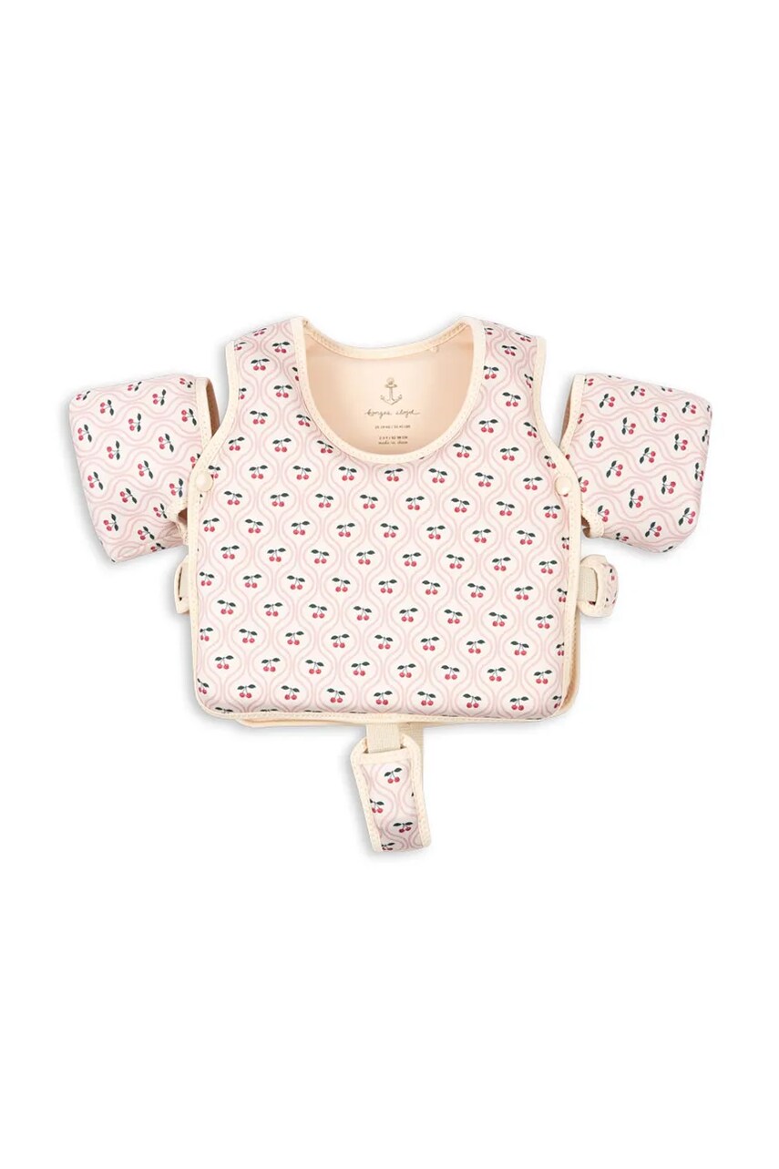 Konges Sløjd vestă de înot pentru copii HOLLIS SWIM WATER WINGS culoarea bej, KS103374