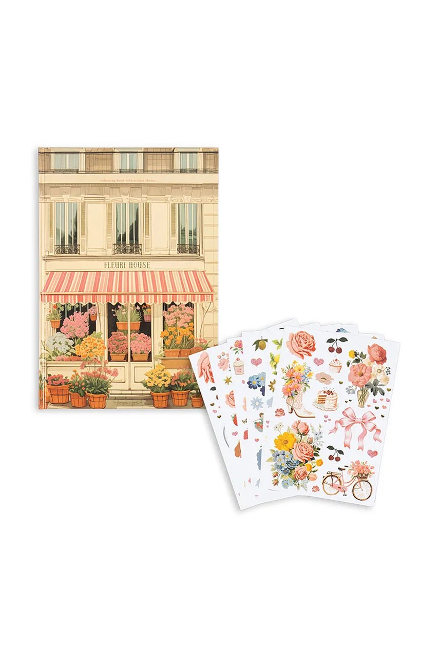 Levně Omalovánky Konges Sløjd HOUSE OF FLOWERS PAINTING BOOK FSC KS103140