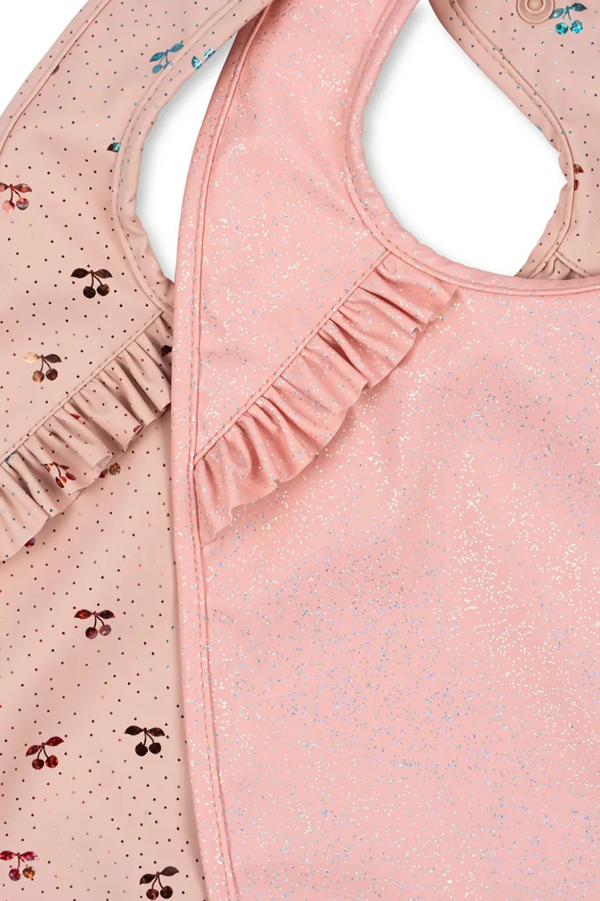 Детский слюнявчик Konges Sløjd 2 PACK DINNER BIB WITH FRILL 2 шт KS103156