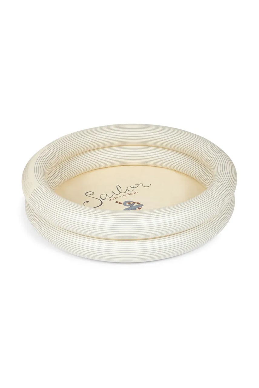 Дитячий басейн Konges Sløjd BASIC 2 RING POOL SMALL колір бежевий KS103086