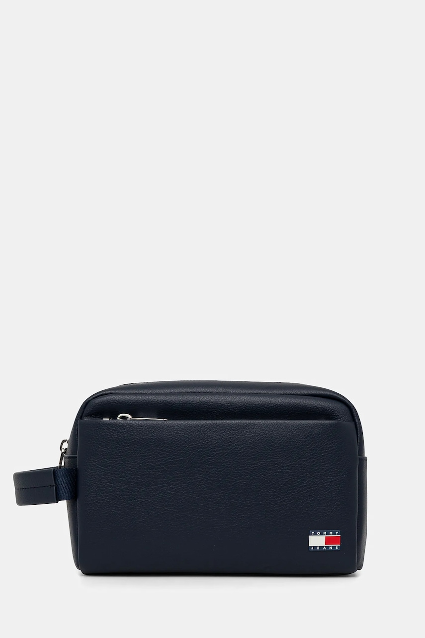 Tommy Jeans portfard culoarea albastru marin, AM0AM12963