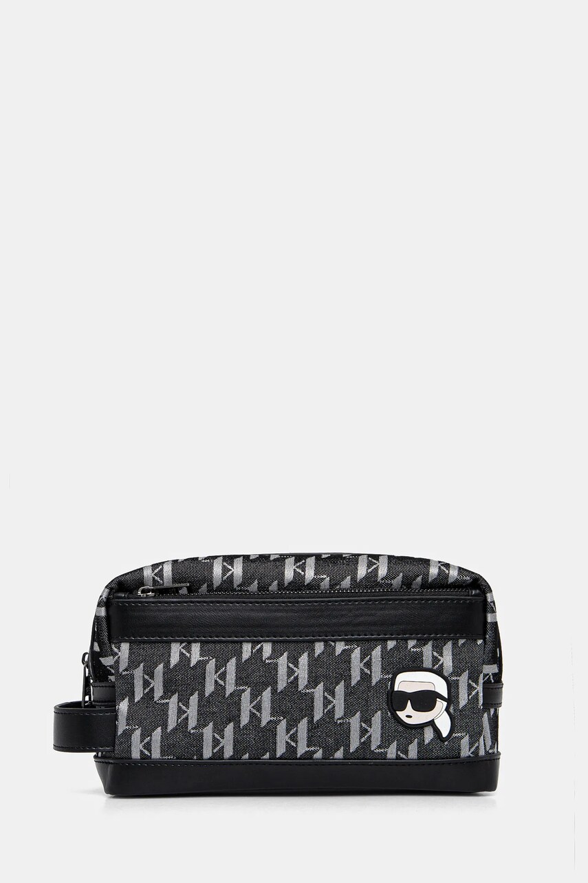 Karl Lagerfeld portfard culoarea negru, 551189.805923