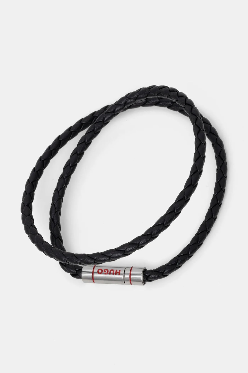 HUGO bratara de piele barbati, 50532309