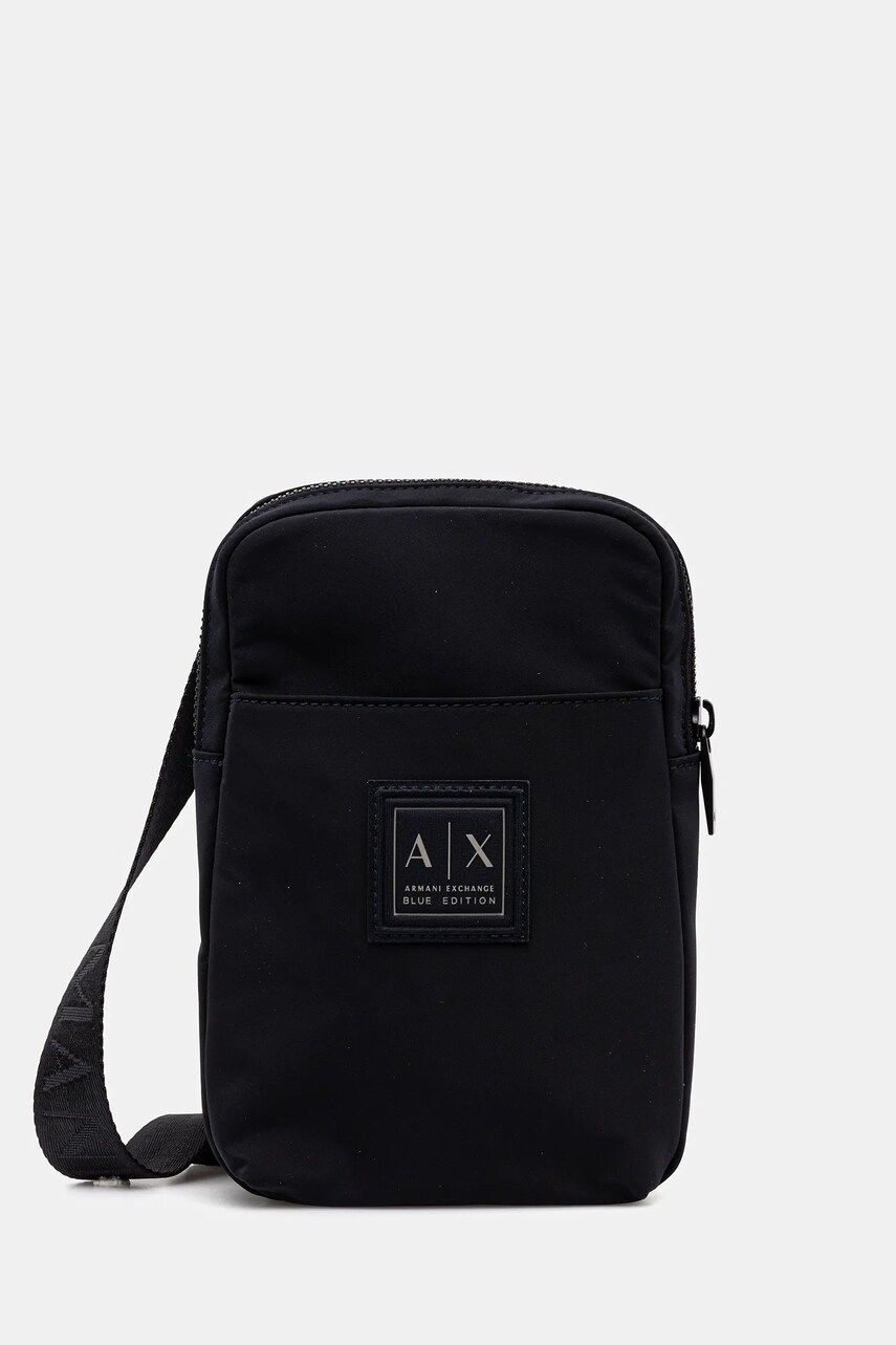 Armani Exchange borseta culoarea bleumarin, XM000682 AF12908