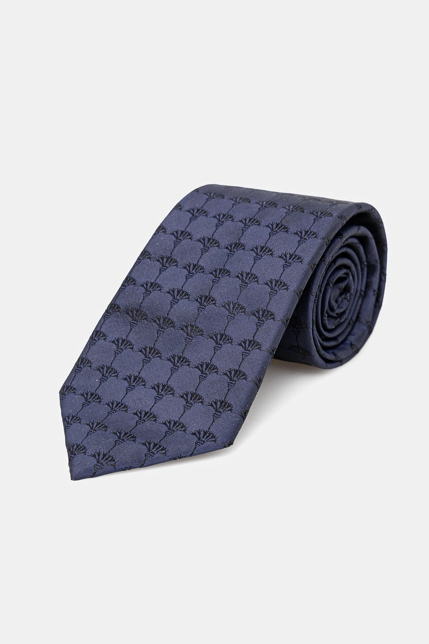 Joop! cravata de matase culoarea albastru marin, 30043355