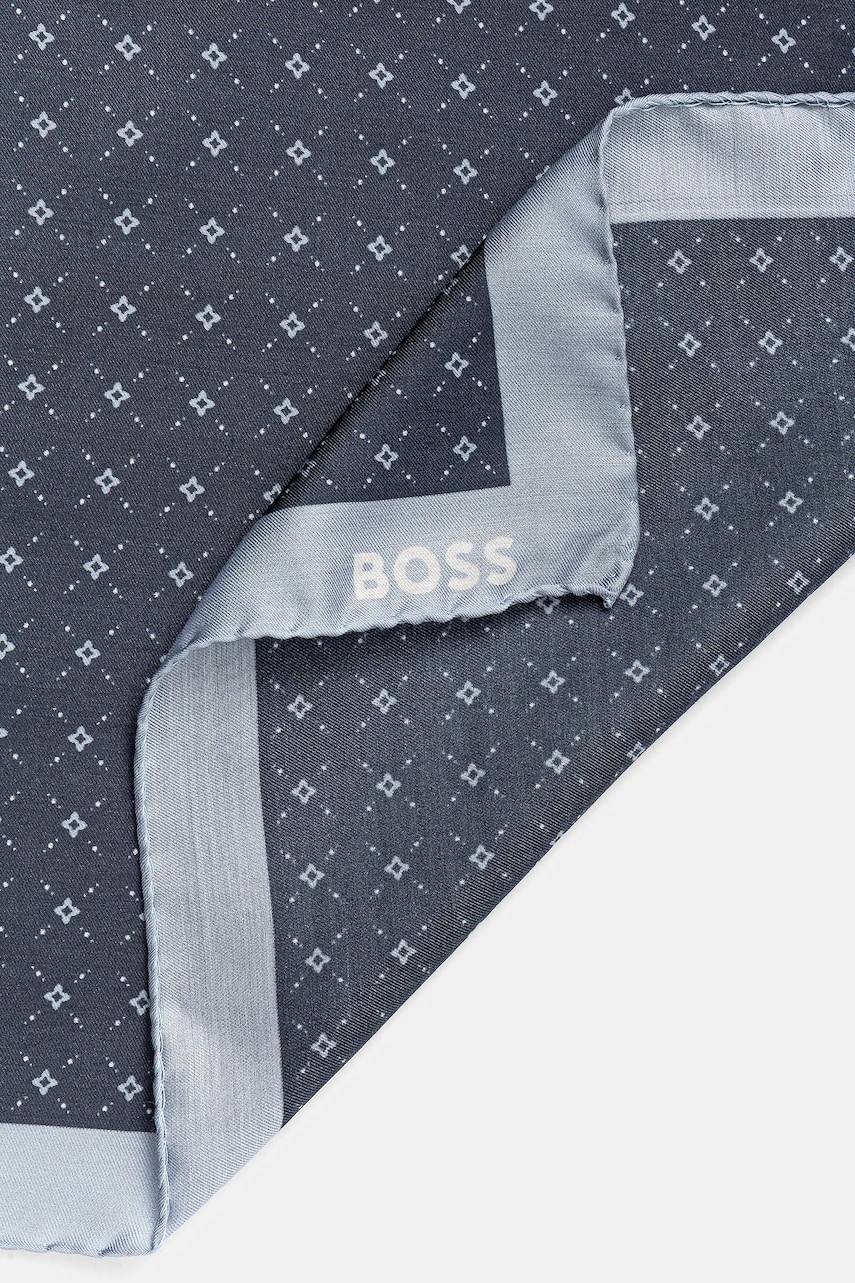 Платок BOSS цвет синий 50540032 Платок BOSS цвет синий 50540032