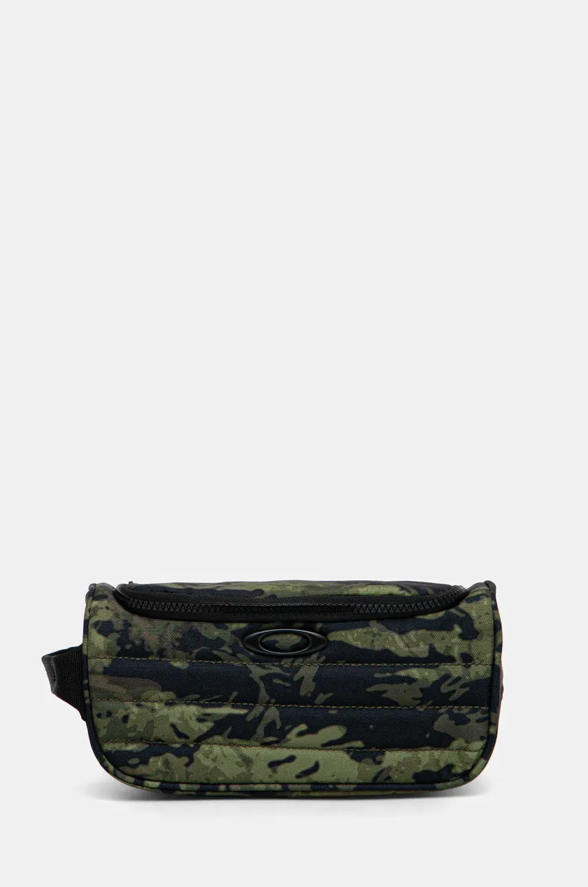 Levně Kosmetická taška Oakley zelená barva, FOS900300