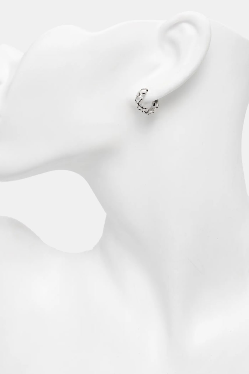 Серебряные серьги AllSaints 2 шт мужская 37514793SLV041 Серебряные серьги AllSaints 2 шт мужская 37514793SLV041