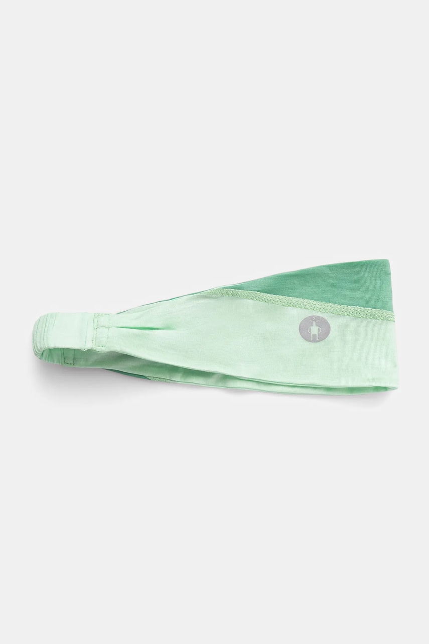 Smartwool bentita pentru cap culoarea verde, SW016631 Smartwool bentita pentru cap culoarea verde, SW016631