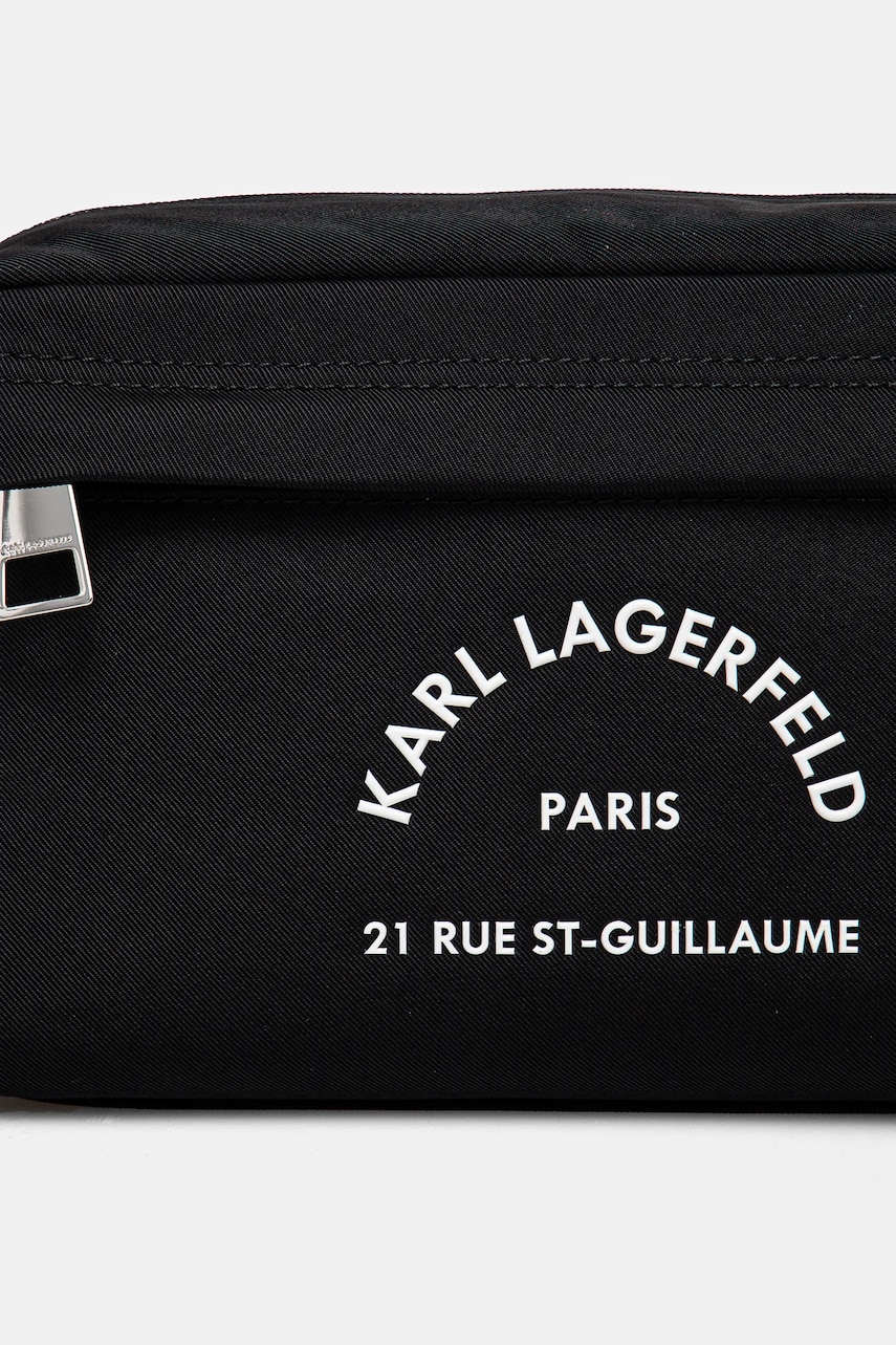 Косметичка Karl Lagerfeld K/RSG цвет чёрный A1M32033 Косметичка Karl Lagerfeld K/RSG цвет чёрный A1M32033