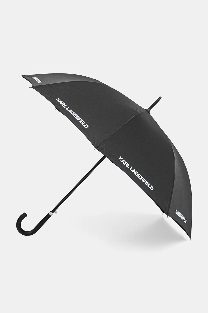 Karl Lagerfeld umbrelă K/ESSENTIAL culoarea negru, A1M50019