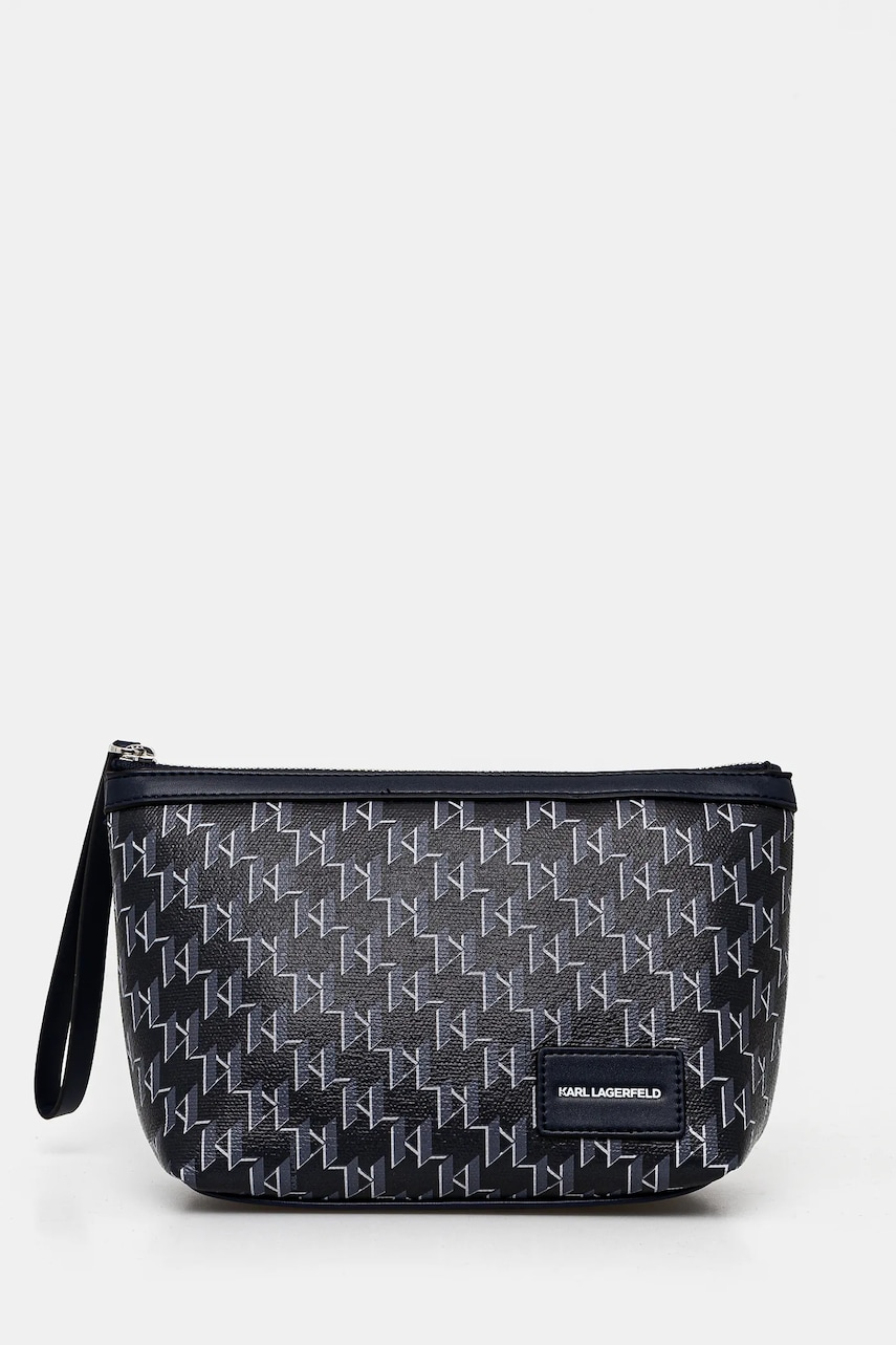 Karl Lagerfeld portfard culoarea albastru marin, A1W32074