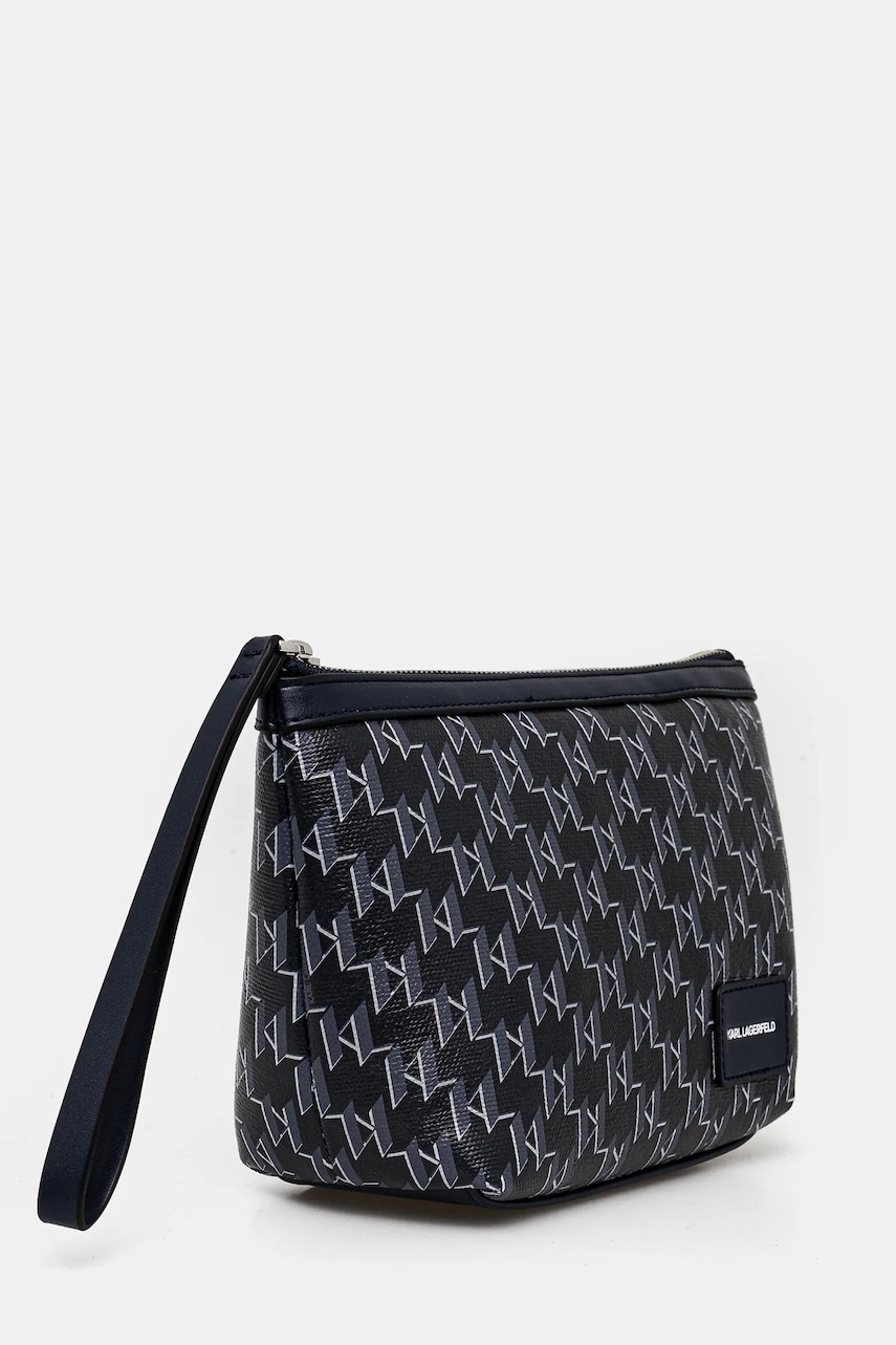 Косметичка Karl Lagerfeld цвет синий A1W32074 Косметичка Karl Lagerfeld цвет синий A1W32074