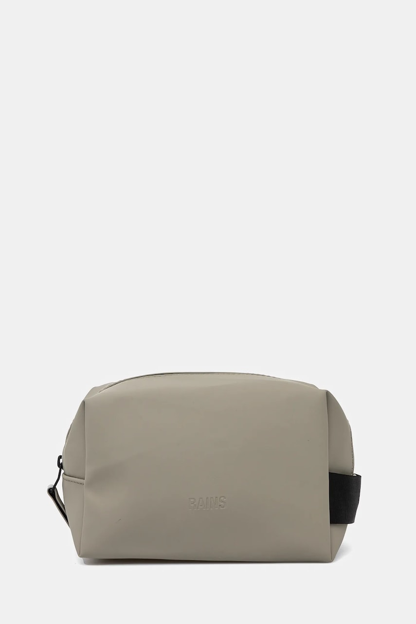 Rains portfard Wash Bag Small W3 culoarea verde, 15580 Rains portfard Wash Bag Small W3 culoarea verde, 15580