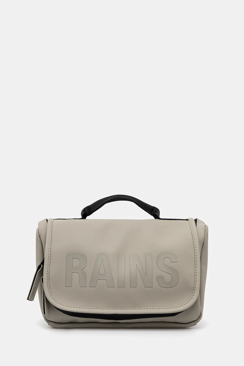 Rains portfard Texel Wash Bag W3 culoarea verde, 16310 Rains portfard Texel Wash Bag W3 culoarea verde, 16310
